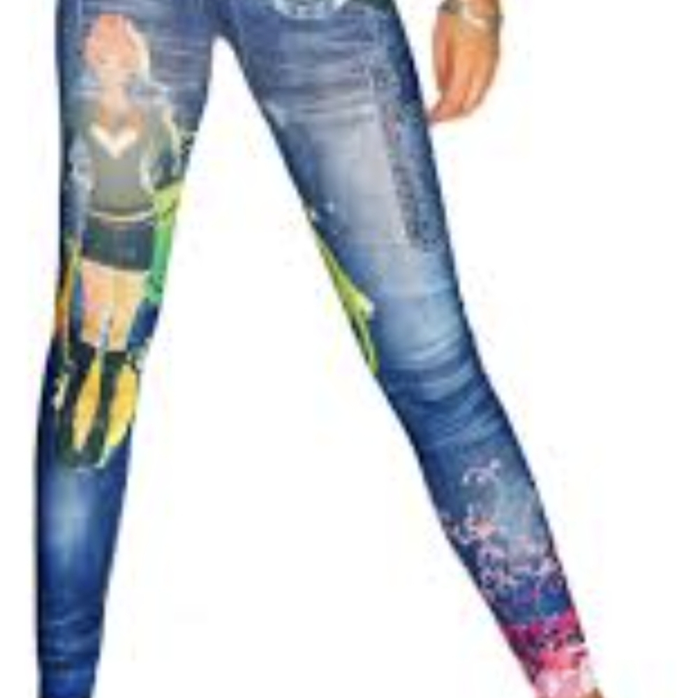 Vibrant Women's Graphic Leggings